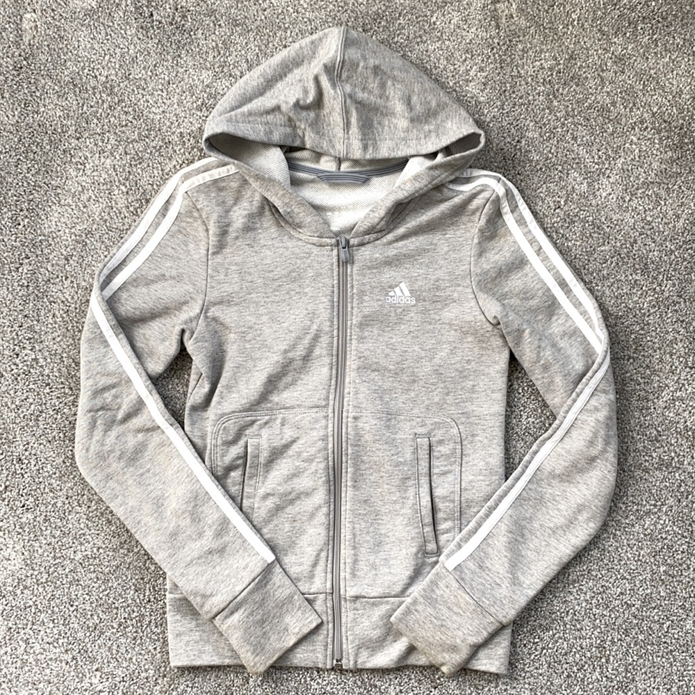 Adidas zip up hoodie